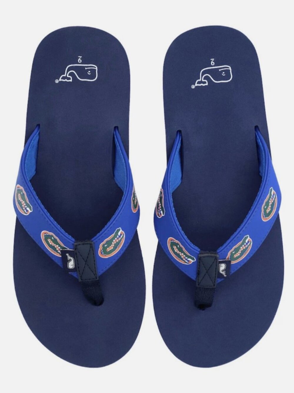 Florida Gators Vineyard Vines Flip Flops - Royal Size 14 NWT